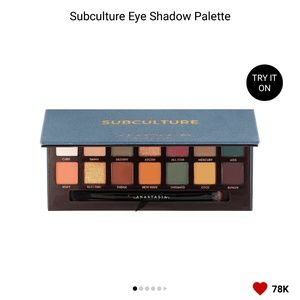 Anastasia Subculture Palette (USED)